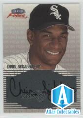 2000 Fleer Focus Fresh Ink Chris Singleton Auto